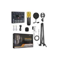 Micrófono con consola de video estudio profesional 647