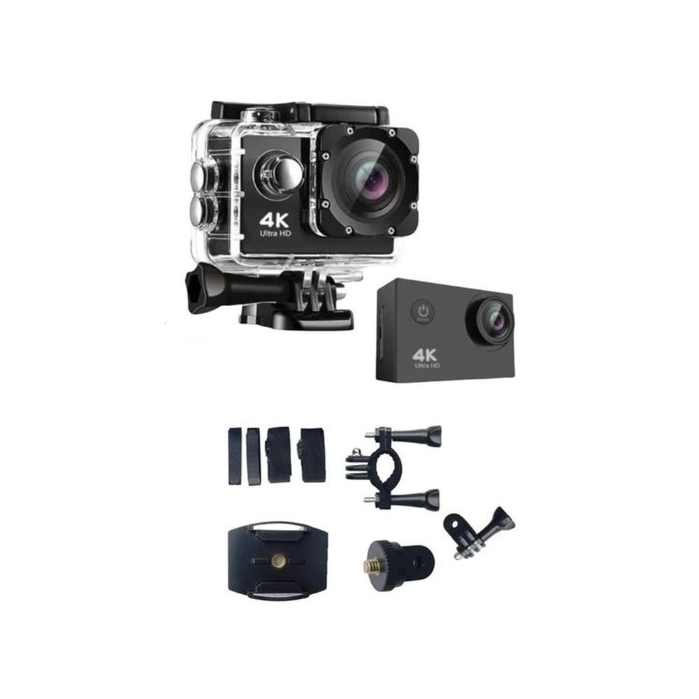 Cámara Deportiva de acción 4k 16 Mp Wifi Acuático Deportes Videos