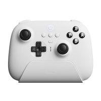 Mando Bluetooth Ultimate 8BitDo para Switch Windows y Steam Deck - Blanco