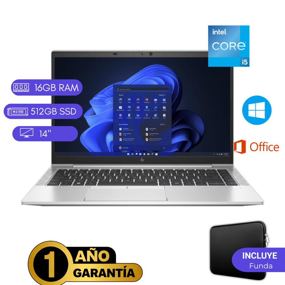 LAPTOP SEMI NUEVO HP PROBOOK 840 G8 CORE I5 11VA 16GB RAM 512GB SSD
