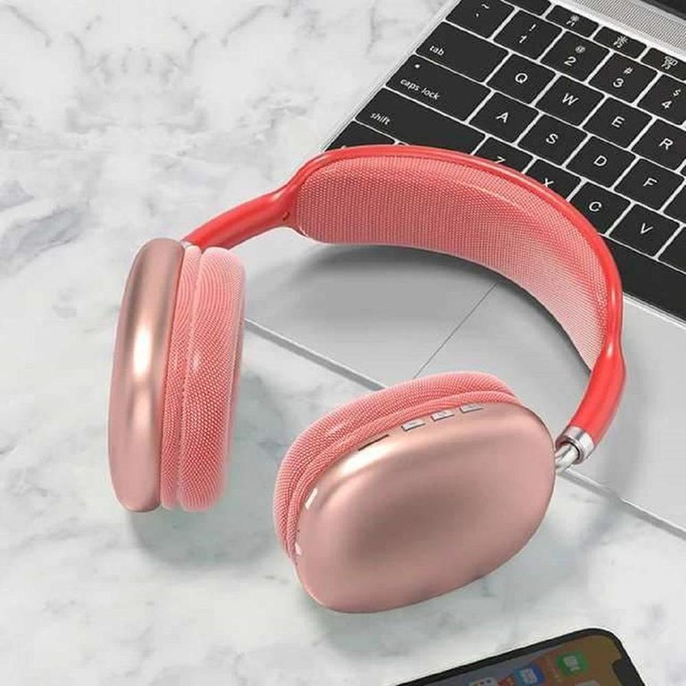 Audífonos Over Ear Bluetooth STN-01- Rojo
