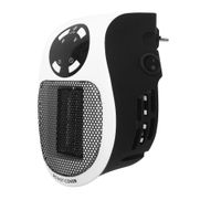 Calentador Con Enchufe Directo 500 w Calefactor Eléctrico x 2 Und