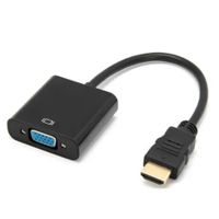 CONVERTIDOR  ADAPTADOR HDMI  A VGA FULL HD