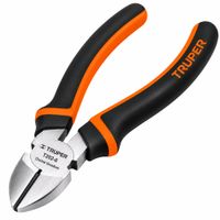 Truper Alicate de corte diagonal 6 pulgadas profesional para electricista