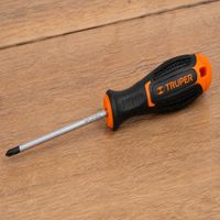 DESARMADOR PERRILLERO ESTRELLA 1-8 X 4 PULGADAS MANGO COMFORT GRIP TRUPER