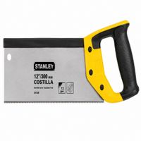 serrucho costilla de 12 pulgadas stanley