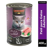 Paté para Gato Leonardo Quality Selection Conejo 400 gr