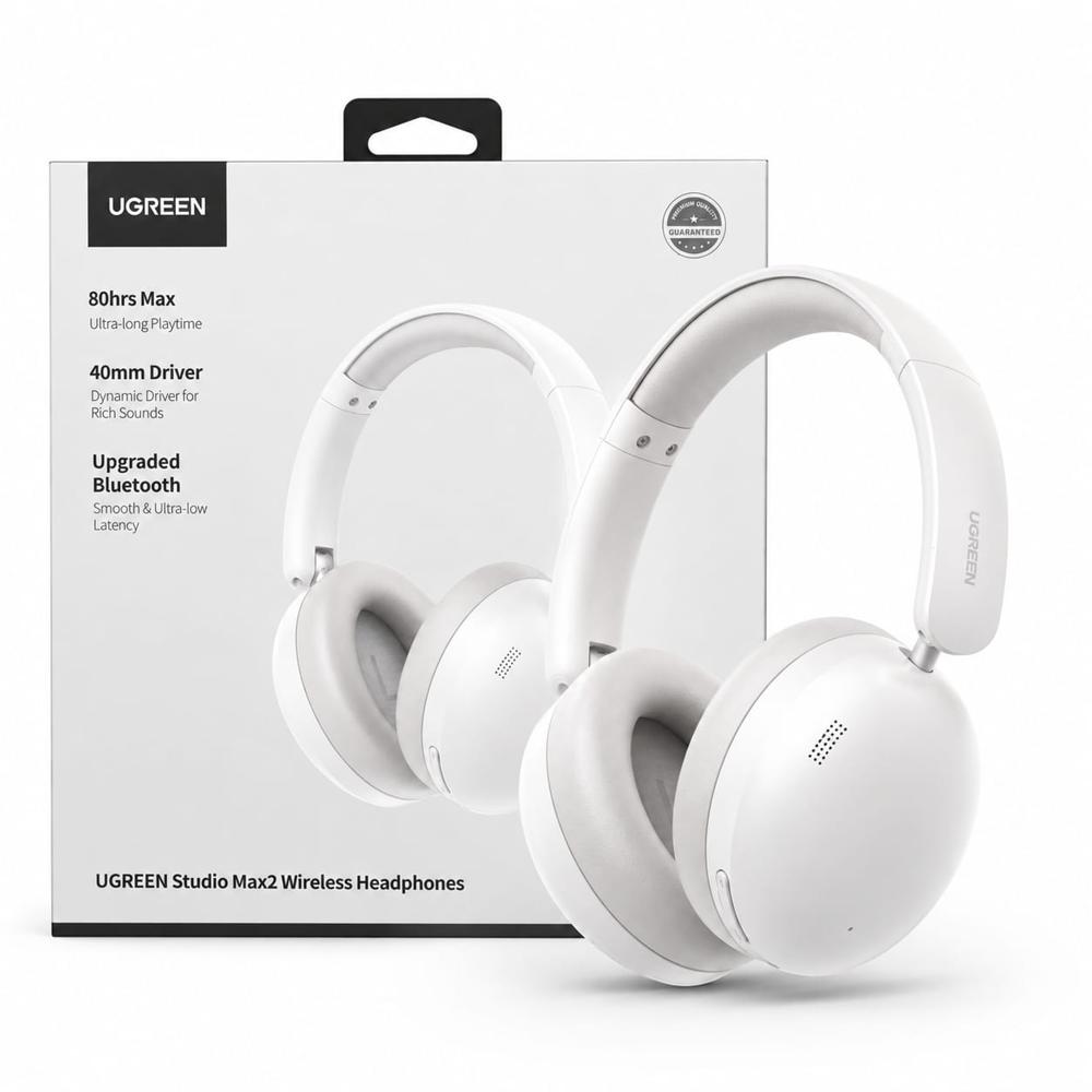 Audífonos Ugreen Studio Max2 HP205 ANC Bluetooth 5.4 con 80 horas
