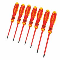 JUEGO DE DESARMADORES DE 1000 VL STANLEY X 7 PZ