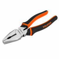 Truper Alicate universal 8 pulgadas profesional acero Cr-V industrial