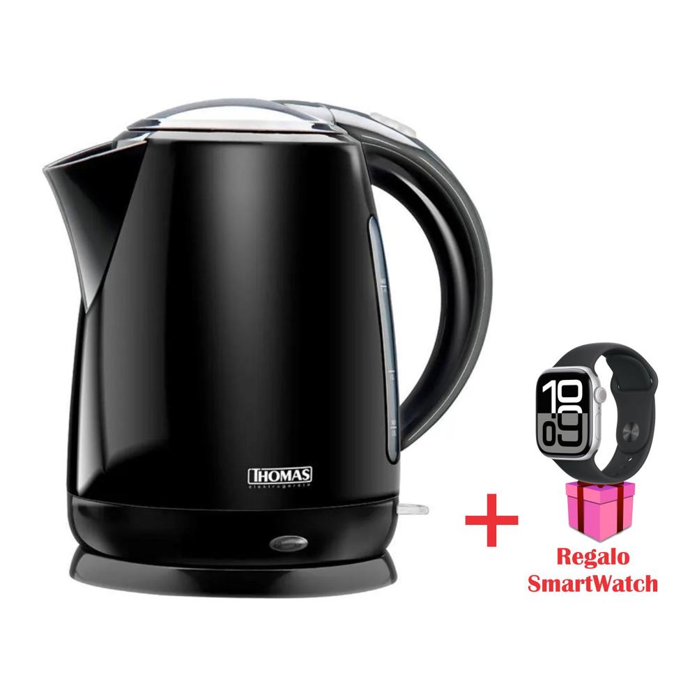 Hervidor ElectricoTHOMAS  TH-4330 1.8L Negro