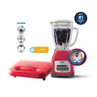 Combo Oster Licuadora 1.5L BLSTKAG-MPB - Sandwichera