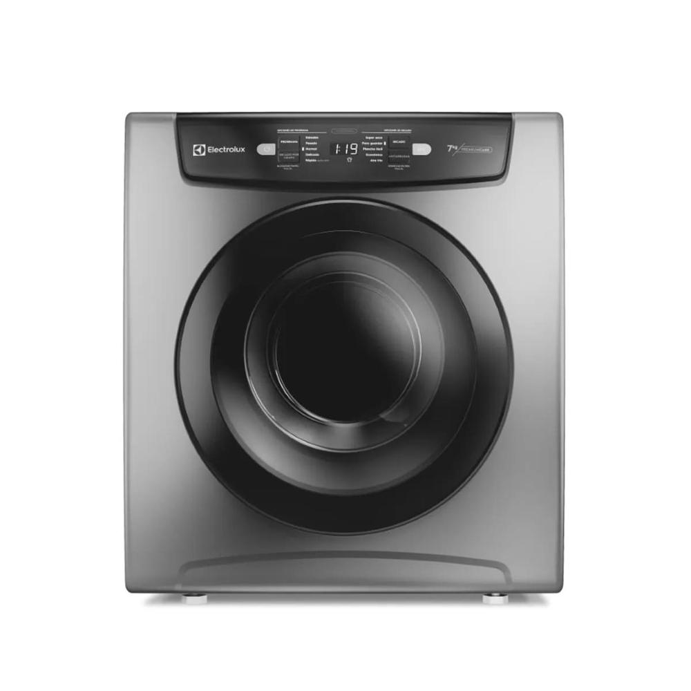 Secadora de pared y piso 7kg Premium Care Gris Electrolux EDEJ07D2JSYG