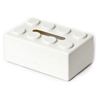 Caja Porta PañueloServilleta Estilo Block color Blanco