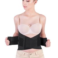 Faja para Soporte Lumbar Negra Rígida Talla M