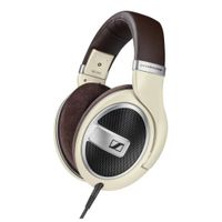 Sennheiser HD 599 Ivory Audífonos HiFi Abiertos Over Ear Sonido Natural Alta Fidelidad Estudio