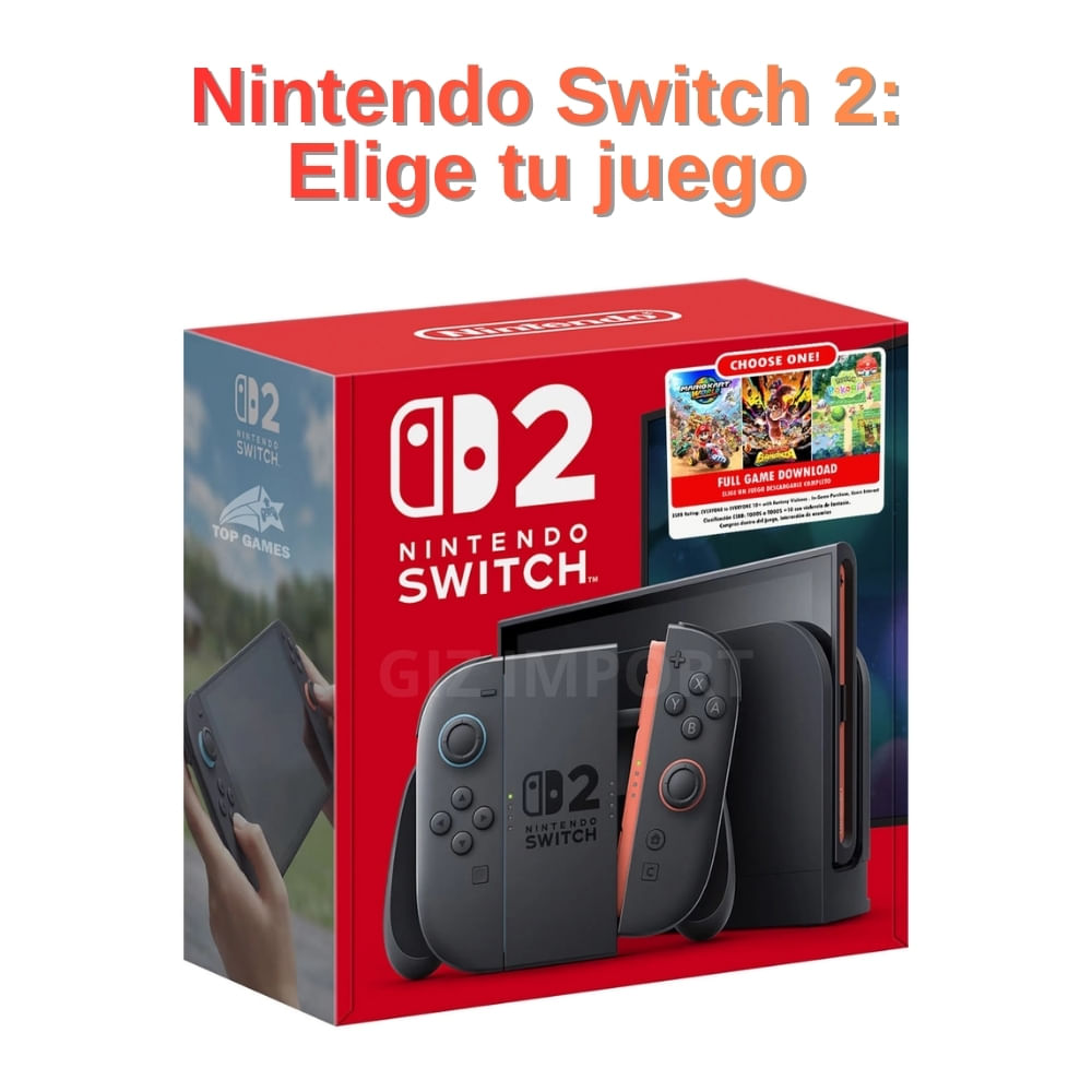 Nintendo Switch 2 - Choose Your Game Bundle