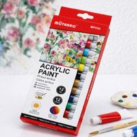 PINTURAS ACRILICAS DE 12 COLORES