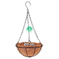 Maceta Colgante Fibra De Coco 20cm.