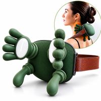 Masajeador Cuello Cervical Espalda con Calor Forma de Manos JBY-827 Recargable