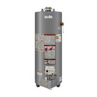 Termotanque a Gas Sole GLP Acumulación Tipo B 180L + Accesorios
