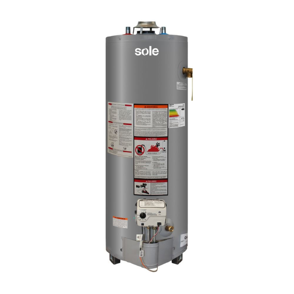 Termotanque a Gas Sole GLP Acumulación Tipo B 180L + Accesorios