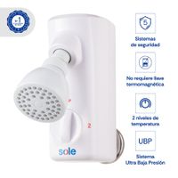Rapiducha Eléctrica Sole Style 3000W Blanco