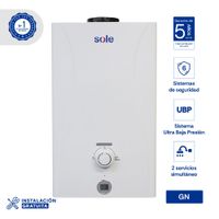 Terma a Gas Sole Control Total GN 10L + Accesorios