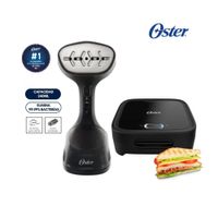 Combo Oster Vaporizador de ropa 240 ml GCSTES101- Sandwichera