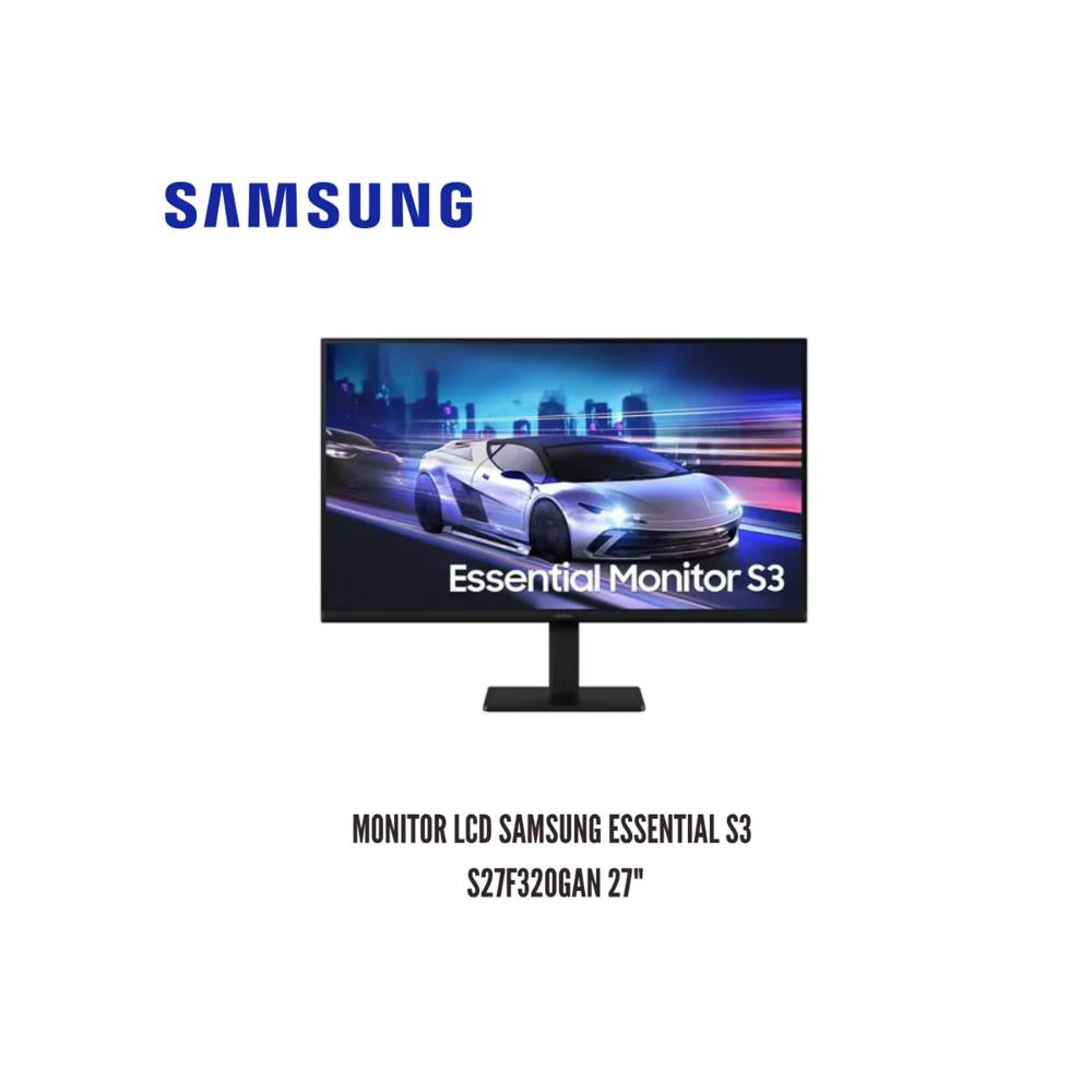 MONITOR LCD SAMSUNG ESSENTIAL S3 S27F320GAN 27 FULL HD 120HZ IPS
