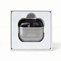 Audífonos TWS In Ear Bluetooth ANC Nium 6001 Grafito