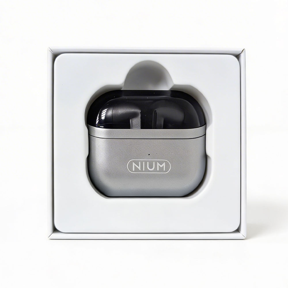 Audífonos TWS In Ear Bluetooth ANC Nium 6001 Grafito