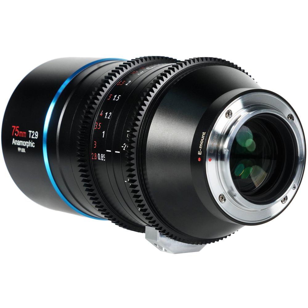 Sirui 75mm T2.9 Lente Anamórfica 1.6x para Canon RF - Cobertura Full-Frame, Efectos de Bo