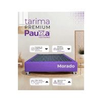 BASE BOX TARIMA PAUZA QUEEN MORADA