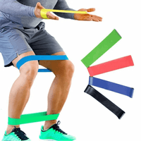 Set de 5 Bandas de Resistencia de Látex - Yoga Pilates y Entrenamiento Funcional