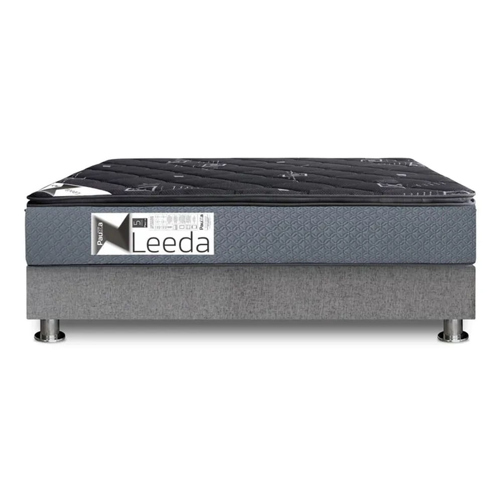 CAMA PAUZA BOX TARIMA LEEDA QUEEN PILLOW TOP