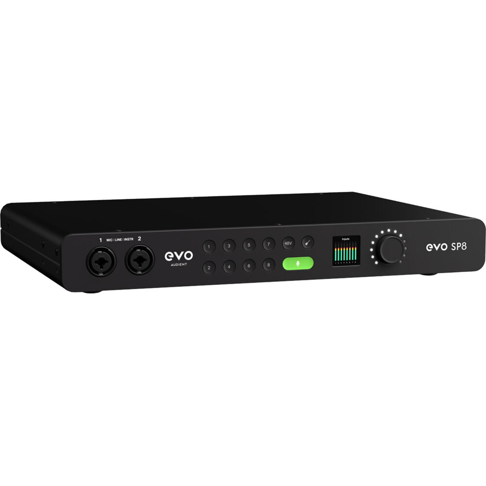 Audient EVO SP8 Preamp de 8 Canales con Conversores A-D/D-A de Alta Resolución