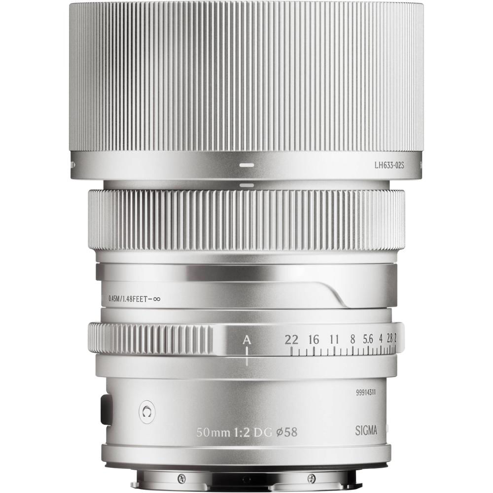 Sigma 50mm f/2 DG Contemporary Lens L-Mount - Compact, Dust y Splash-Resistente, Enfoque R