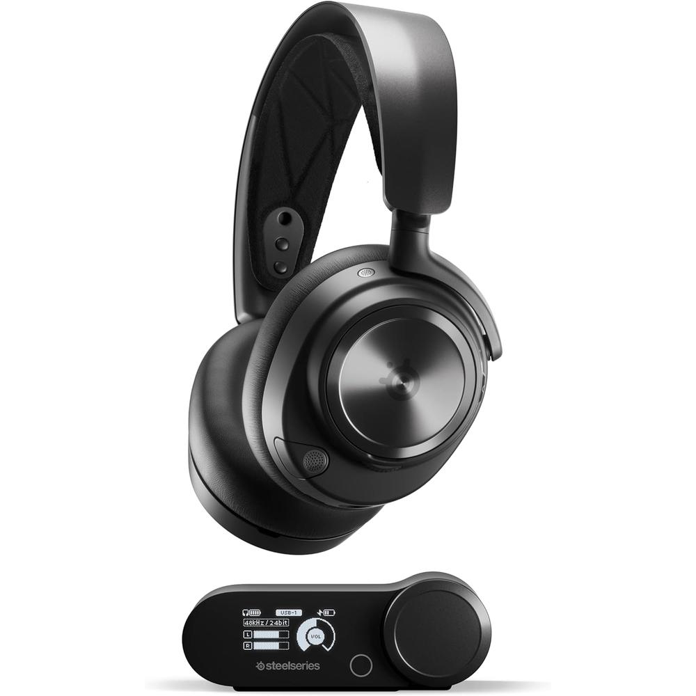 (REACONDICIONADO) AUDÍFONOS ARCTIS NOVA PRO WIRELESS MICRÓFONO CLEARCAST | NEGRO