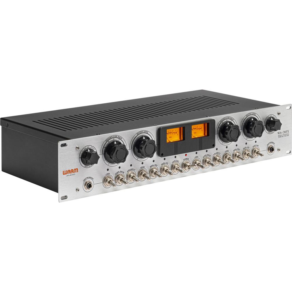 Warm Audio WA-2MPX Preamplificador de Micrófono Estéreo de Válvulas, 2 Canales, 90 dB d