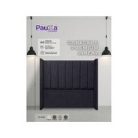 CABECERA PAUZA PREMIUM LINEAL KING GRAFITO