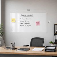 Pizarra AirTack PZR Blanca Brillante 120 x 60 cms