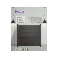 CABECERA PAUZA PREMIUM BUTTON 1.5 PLZ GRAFITO
