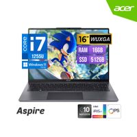 Laptop Acer Aspire AL16  51P  7984 Intel Core i7  1255U 16  16GB   512GB  Windows 11