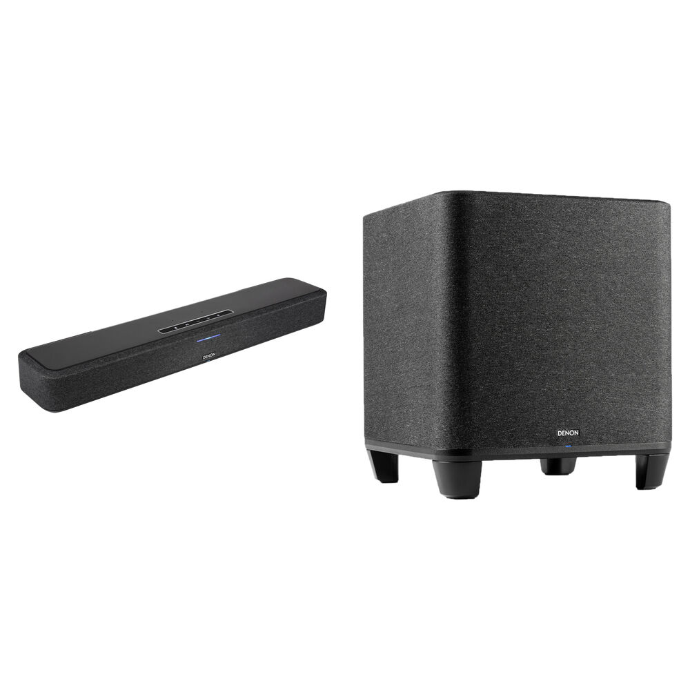 Denon Home Sound Bar SB550 Barra de Sonido 4 Canales con Subwoofer Inalámbrico de 8""