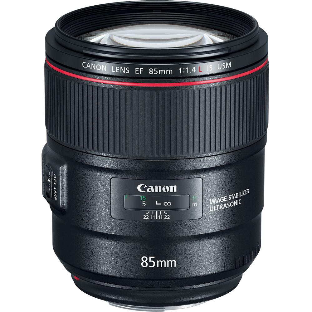 Canon EF 85mm f/1.4L IS USM - Objetivo de Telefoto con Estabilización de Imagen, Montura