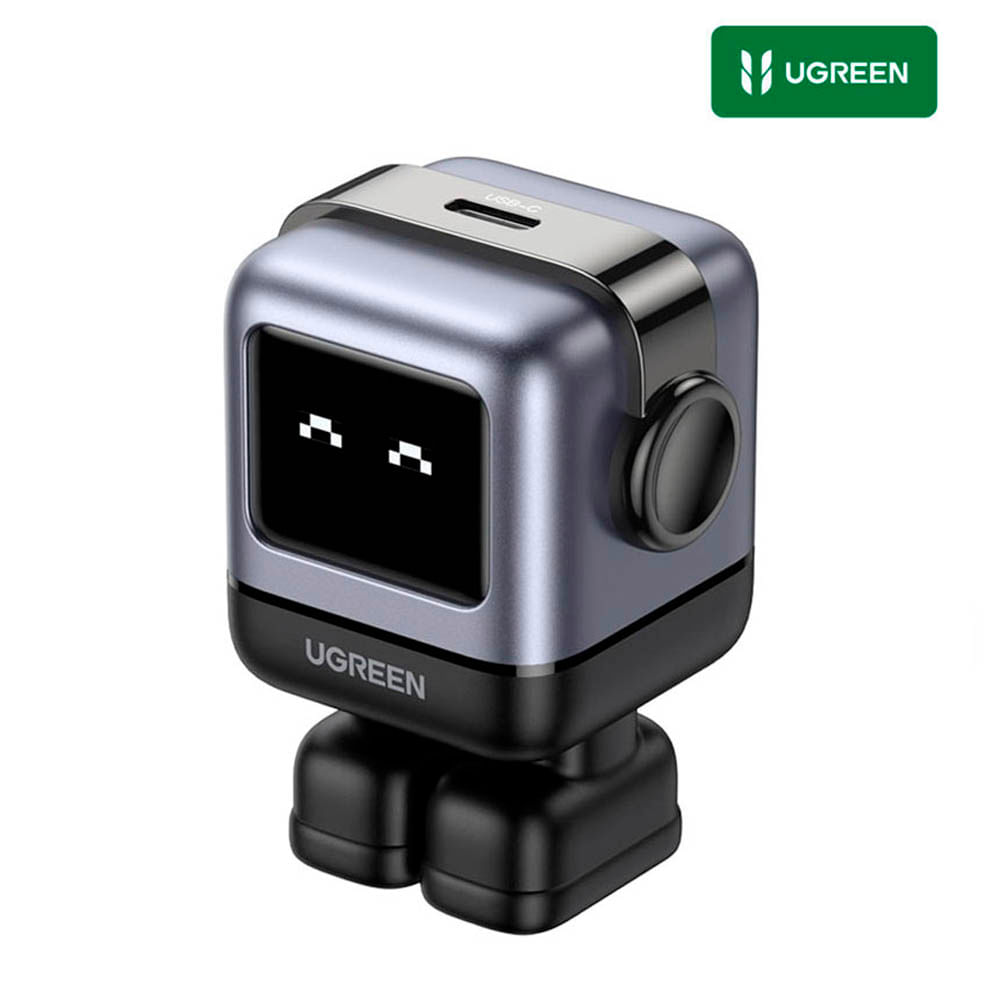 Cargador UGREEN Uno RG 30W Robot GaN USB-C CD359