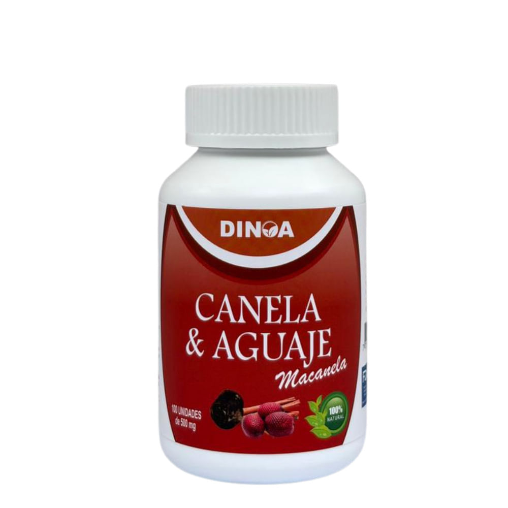 Canela con Aguaje Dinoa Cápsulas 100-Bienestar Femenino