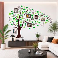 Vinilo Decorativo Árbol De Fotos para pared Stickart Pequeño 144 x 110 cm alto