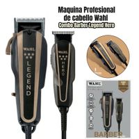 Maquina Profesional Wahl Combo Barber CON CABLE